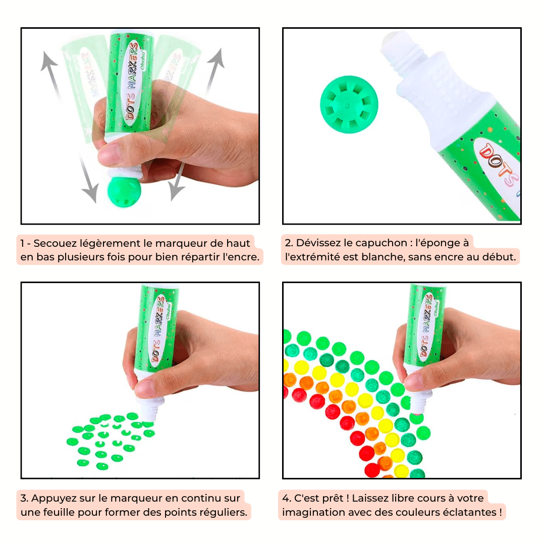 Feutre pour enfant lavable