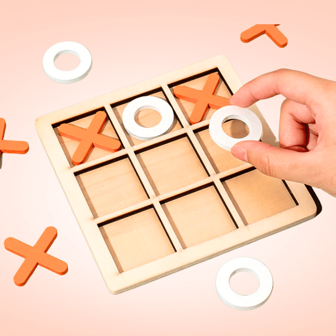 Jeu de morpion Montessori