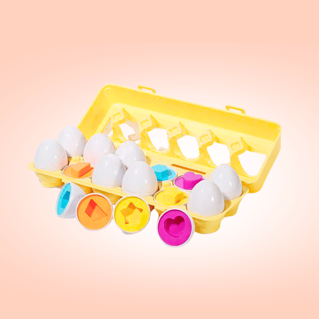 Œufs géométriques Montessori