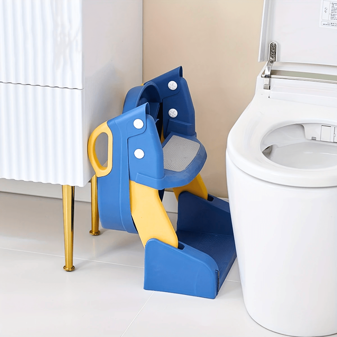 Réducteur de toilette avec marche