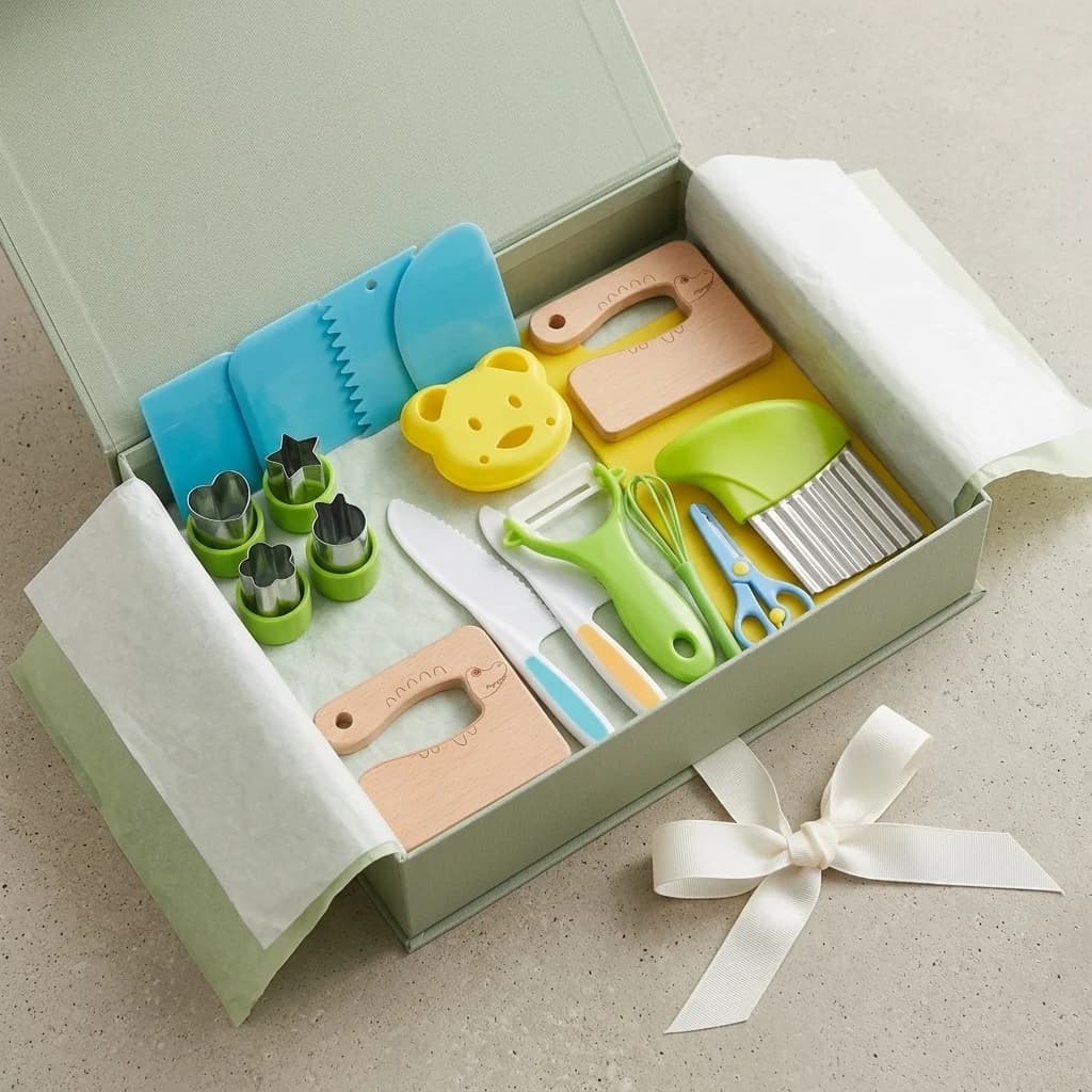 Kit de cuisine 17 pièces dans sa boîte cadeau