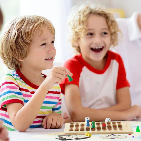 Planche de mathématiques Montessori en bois