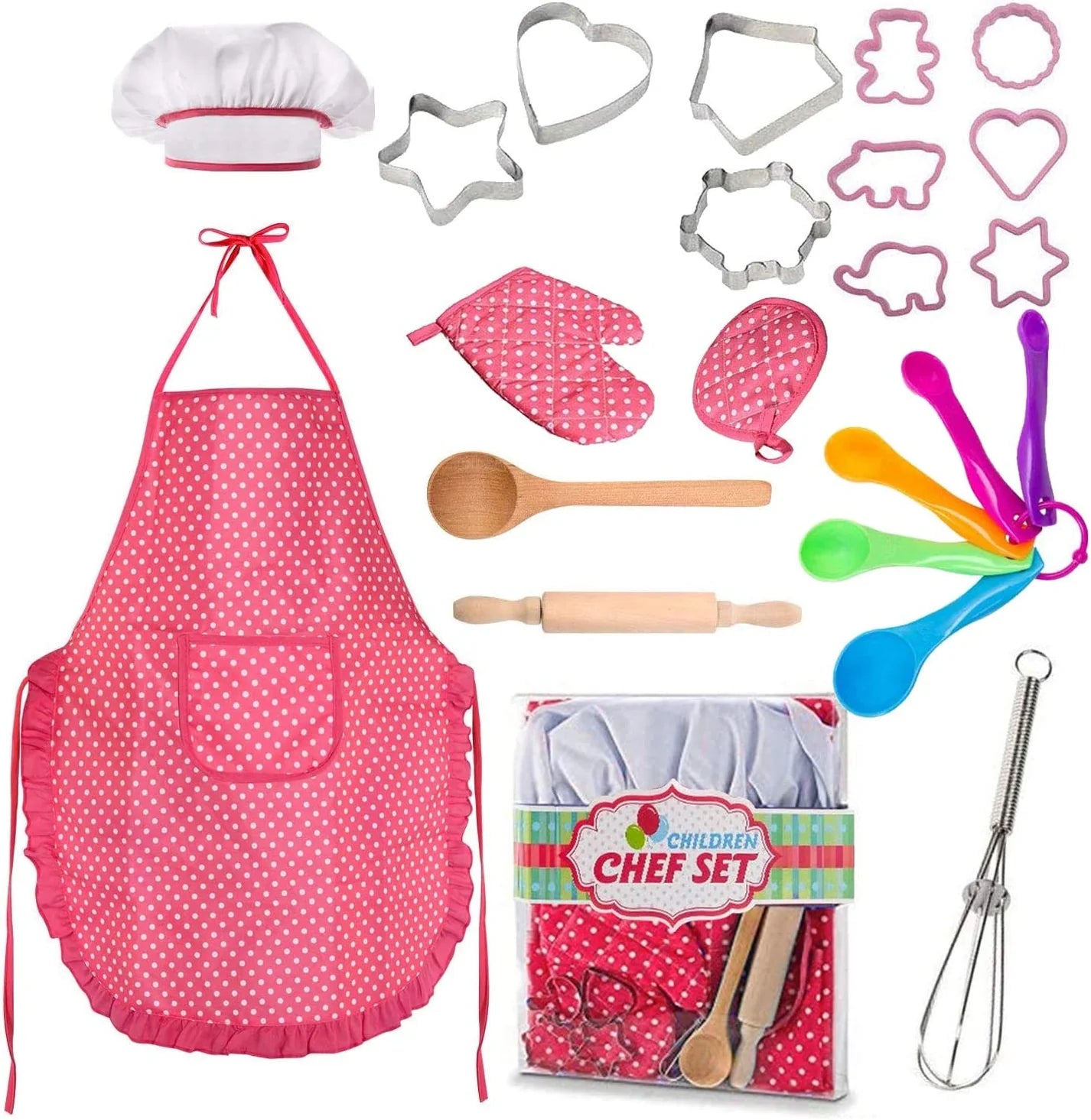 Tablier de cuisine pour enfant - 11pcs