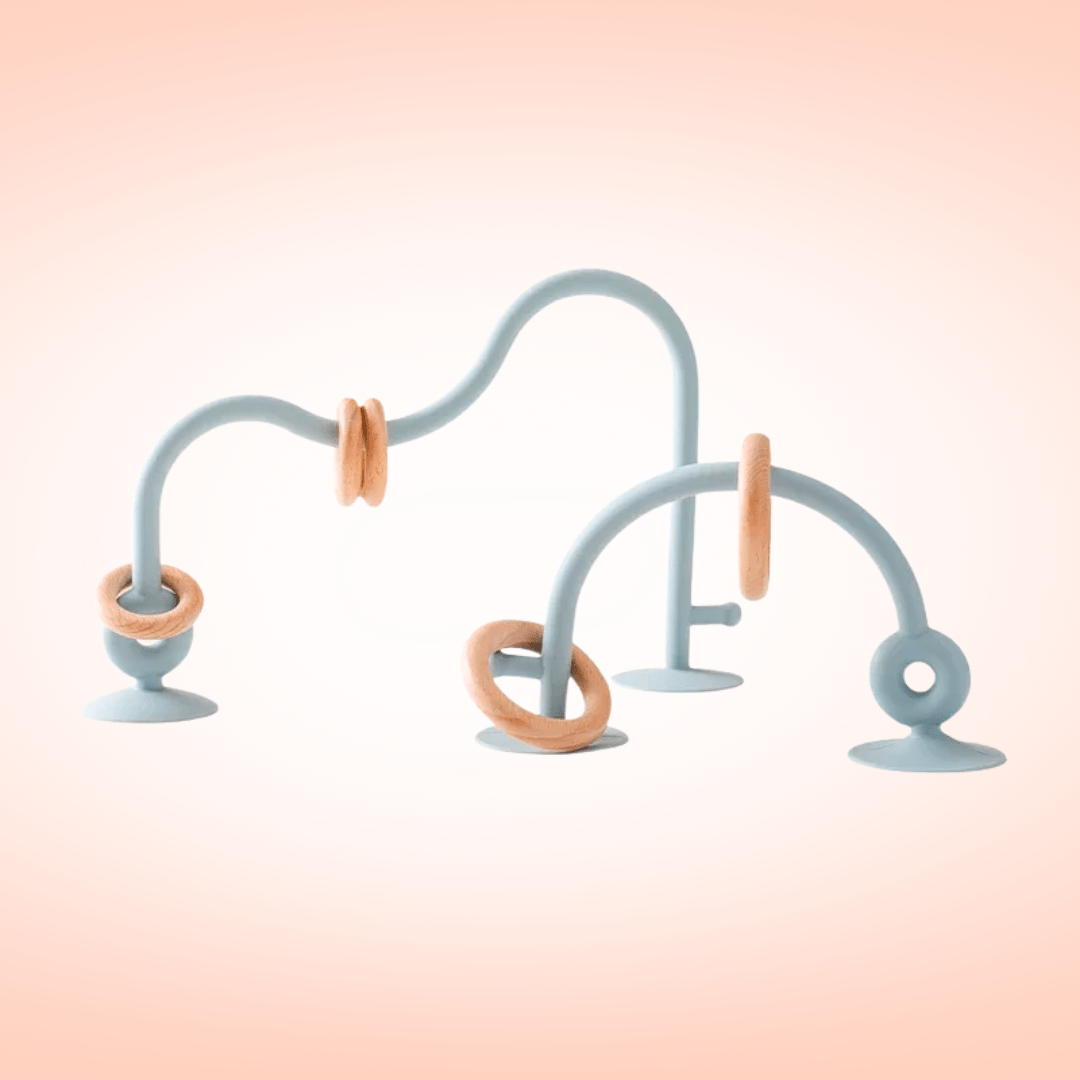 Anneau de dentition – Jeu labyrinthe en silicone