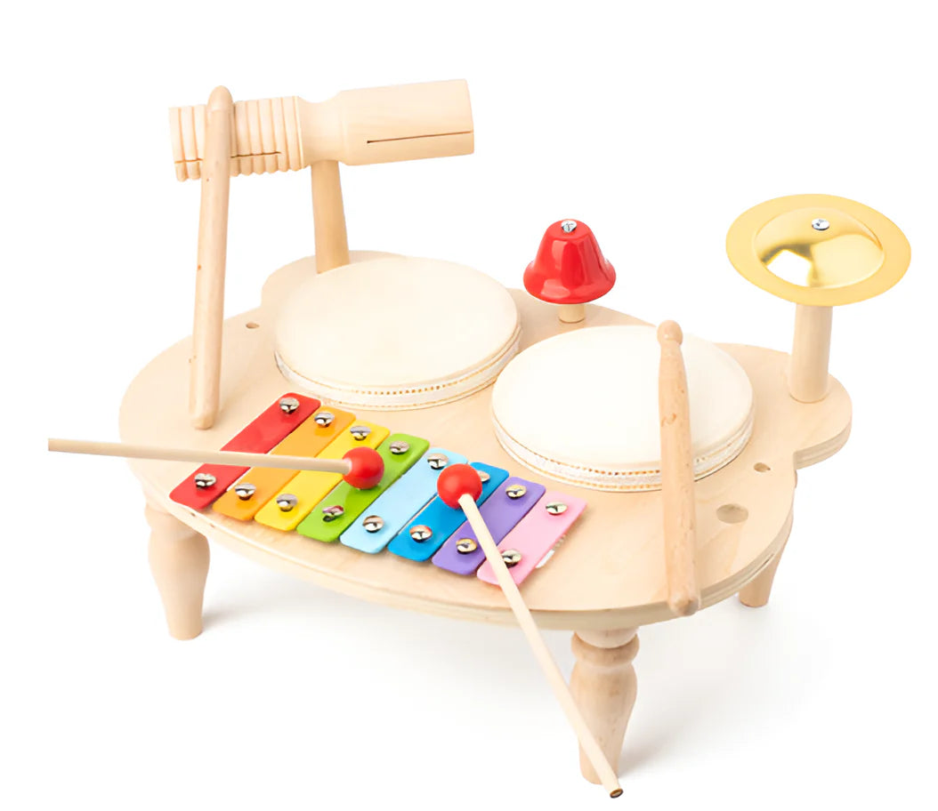 Batterie en bois Montessori