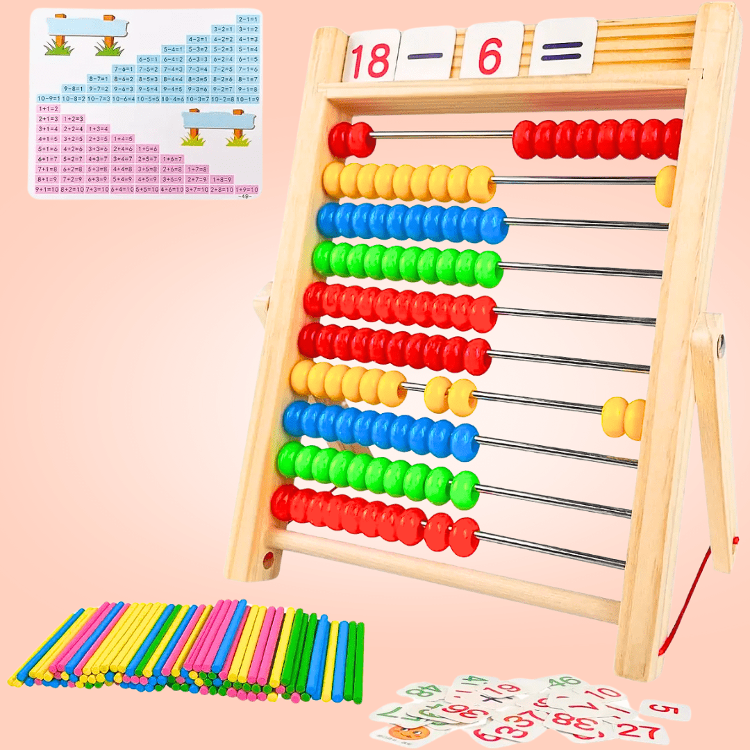 Boulier avec cartes chiffrées