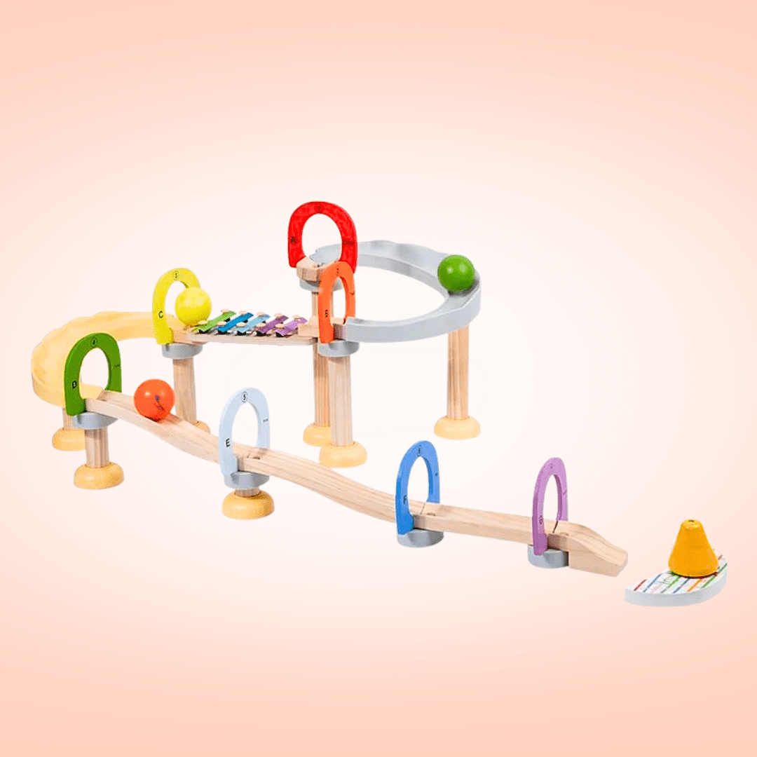 Circuit musical à billes Montessori