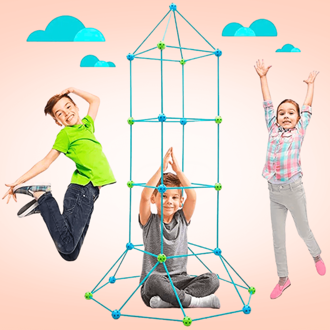 Kit de construction Montessori (100pcs)