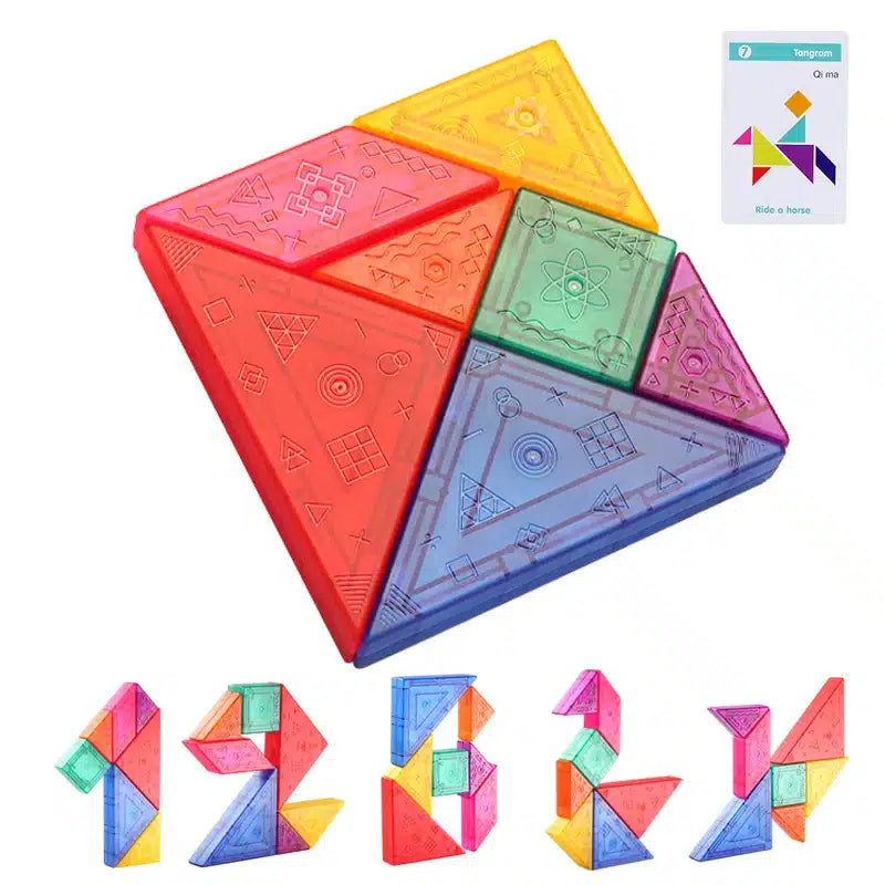 Tangram Montessori Magnétique