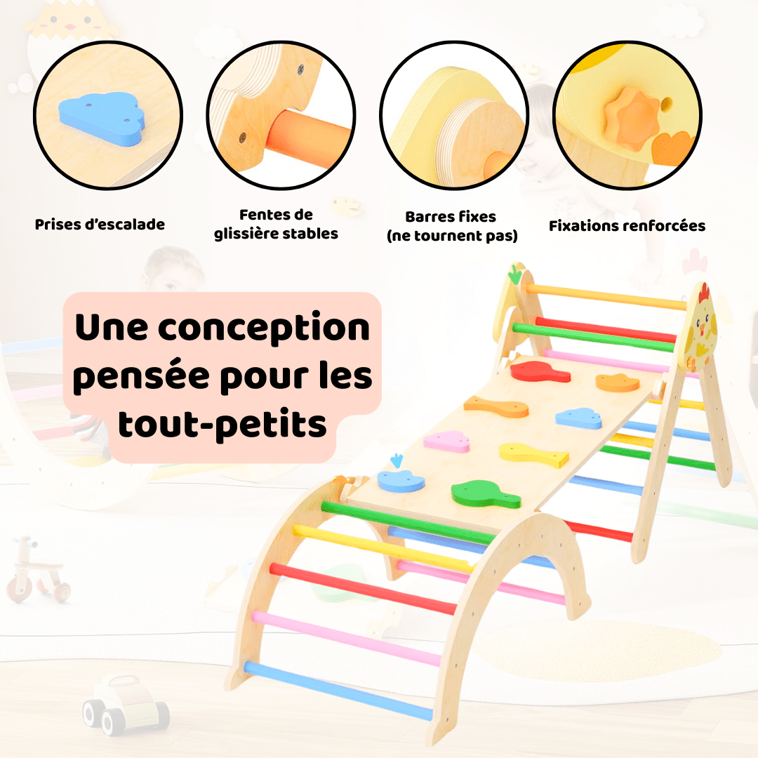 Arche évolutive Montessori 7 en 1