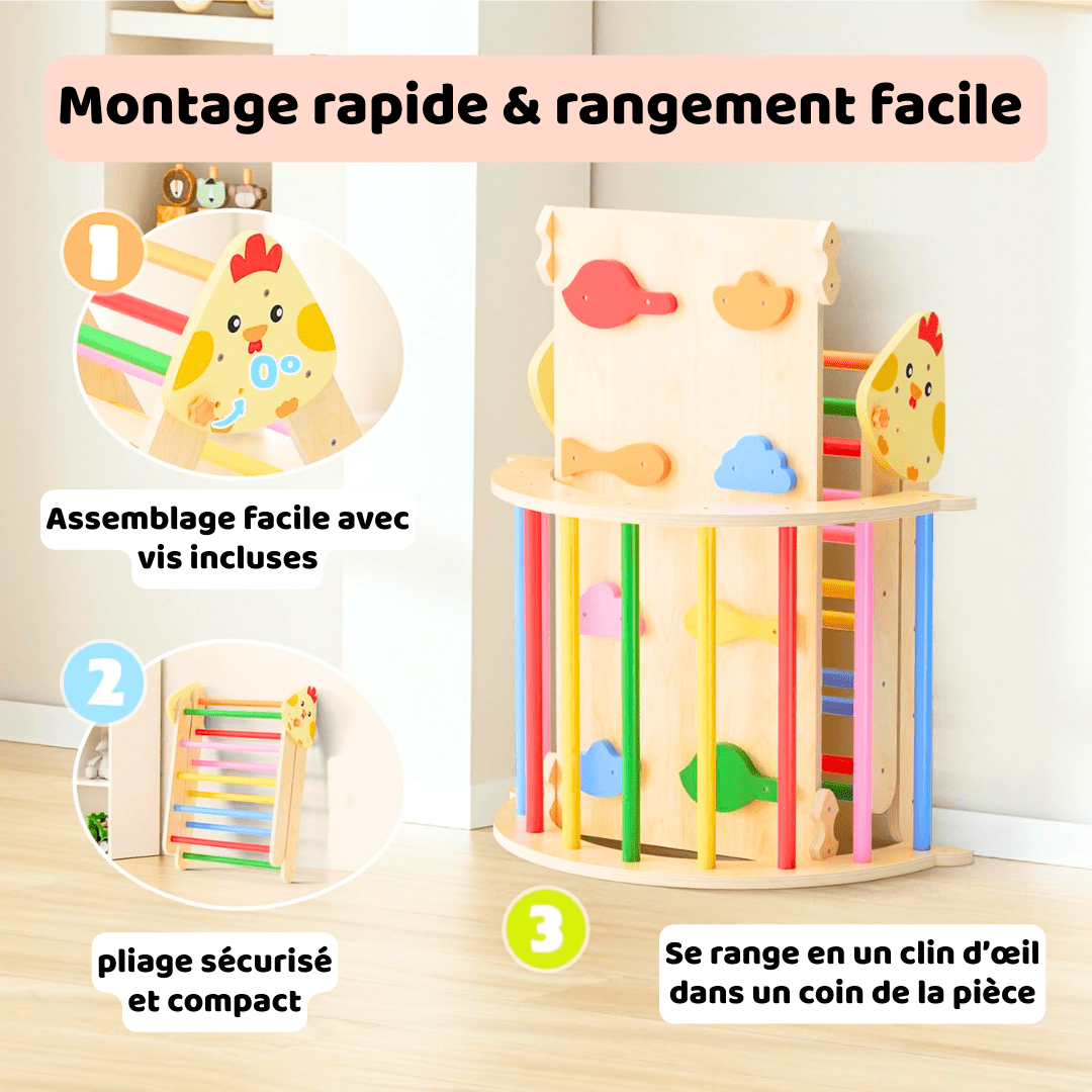Arche évolutive Montessori 7 en 1