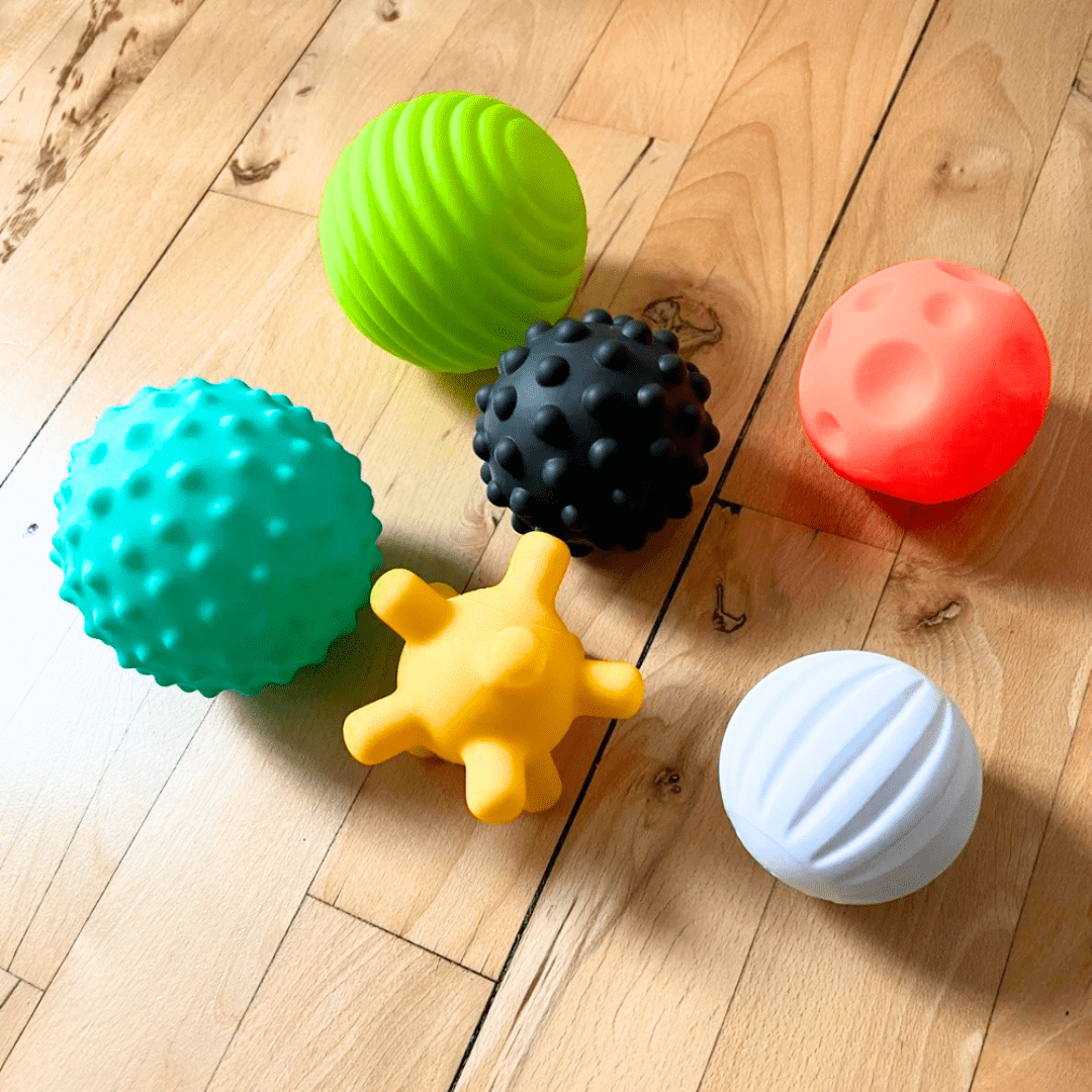 Balles sensorielles (lot de 6)