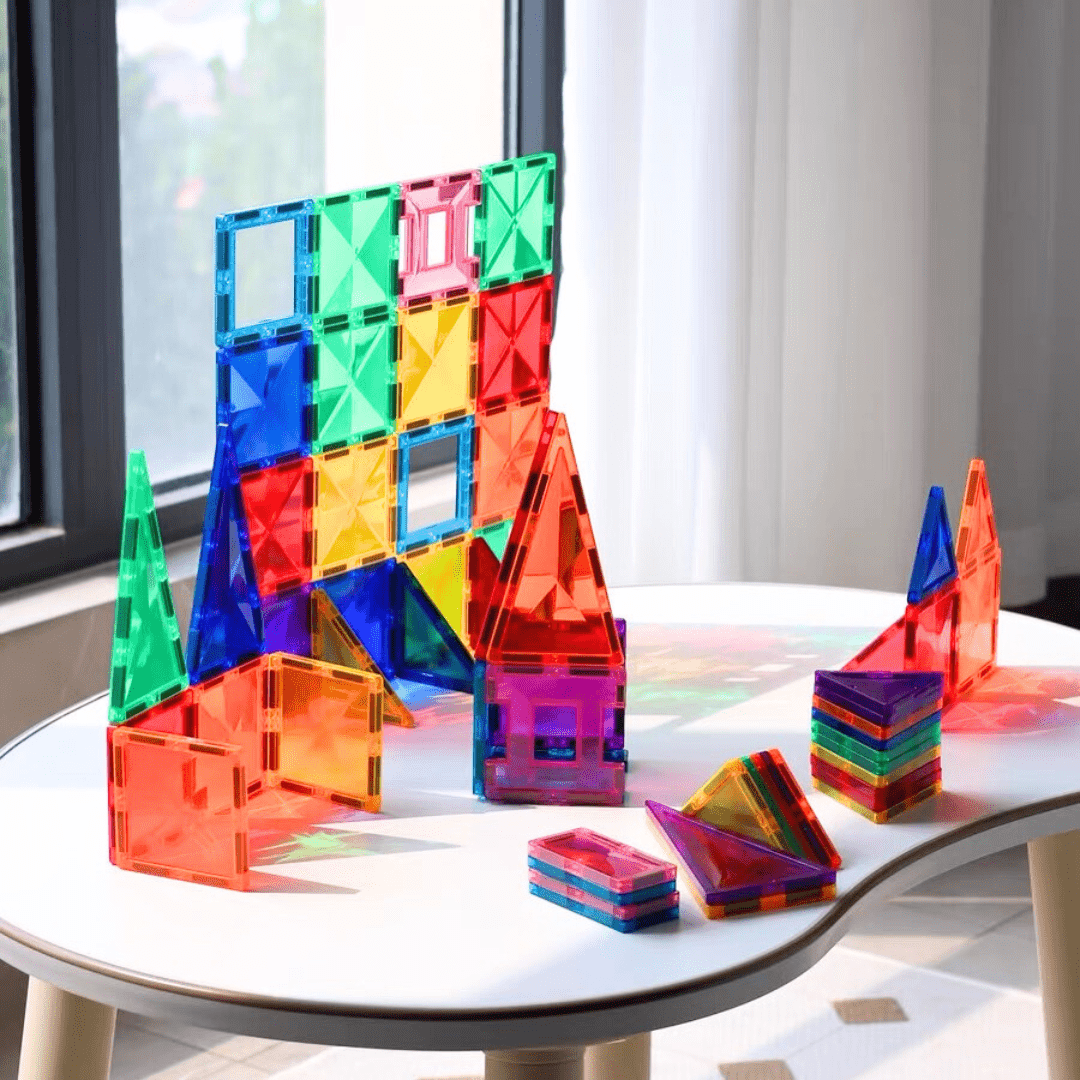 Bloc de construction magnétiques Montessori (38 pièces)