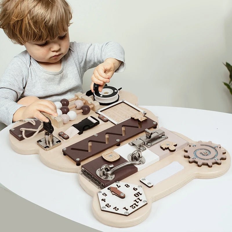 Planche d'activité bébé ours