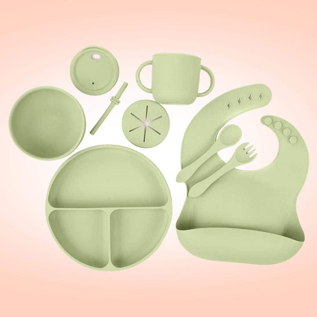 Apprendre à manger : couvert bébé Montessori