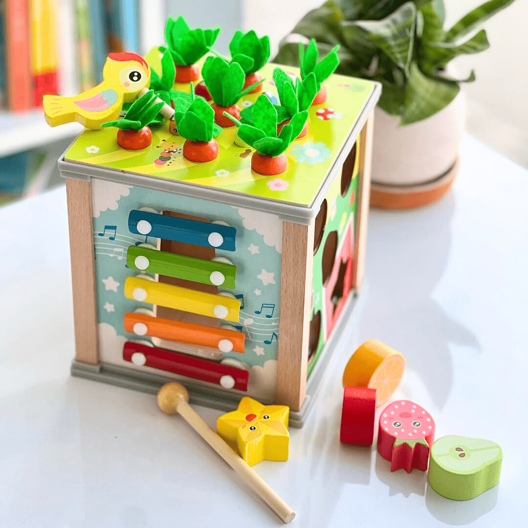 Cube d'éveil musical Montessori