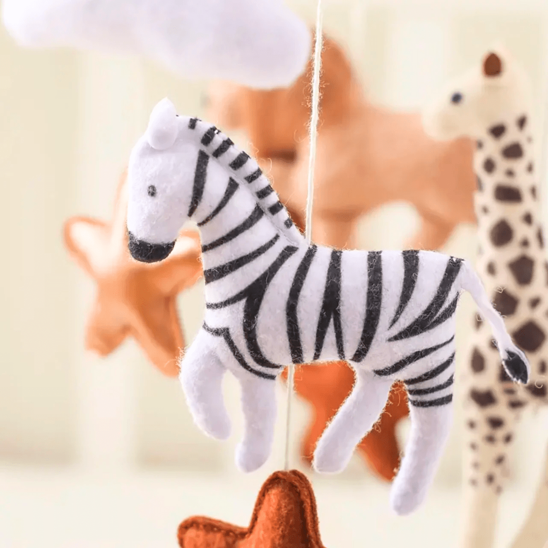 Mobile Bébé Animaux – Thème Savane