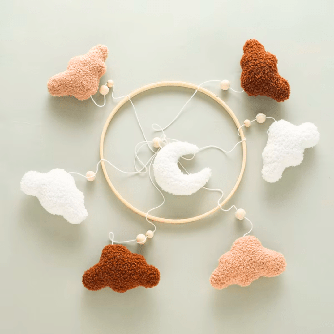 Mobile bébé nuage