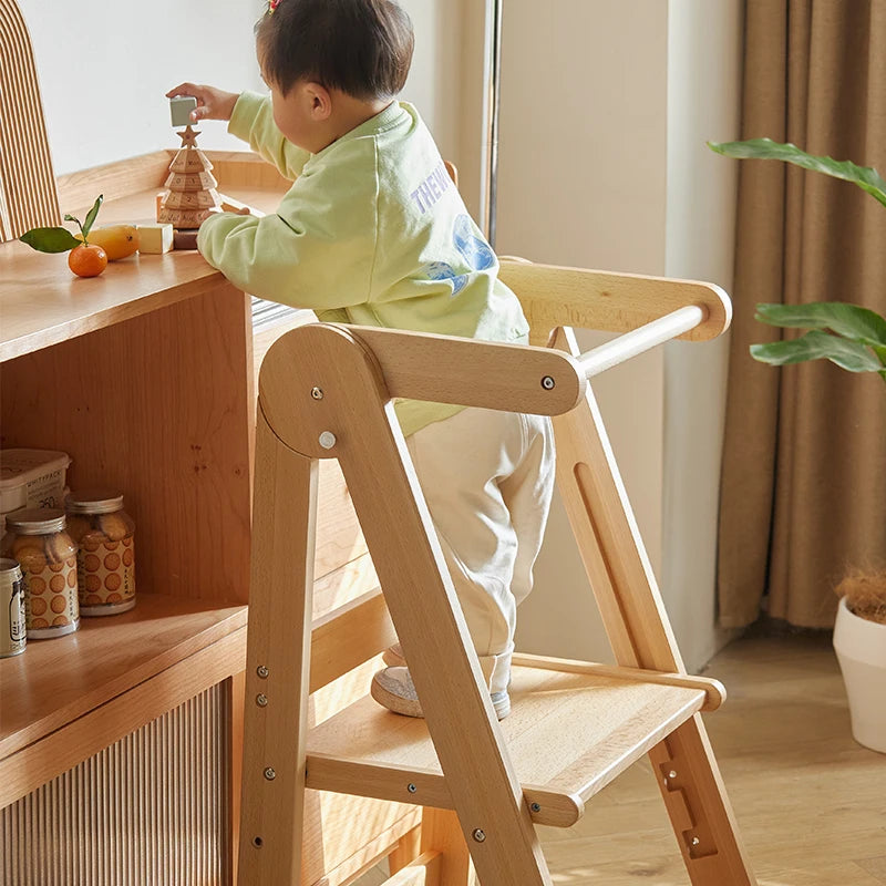 Tour d'observation Montessori en Bois bébé