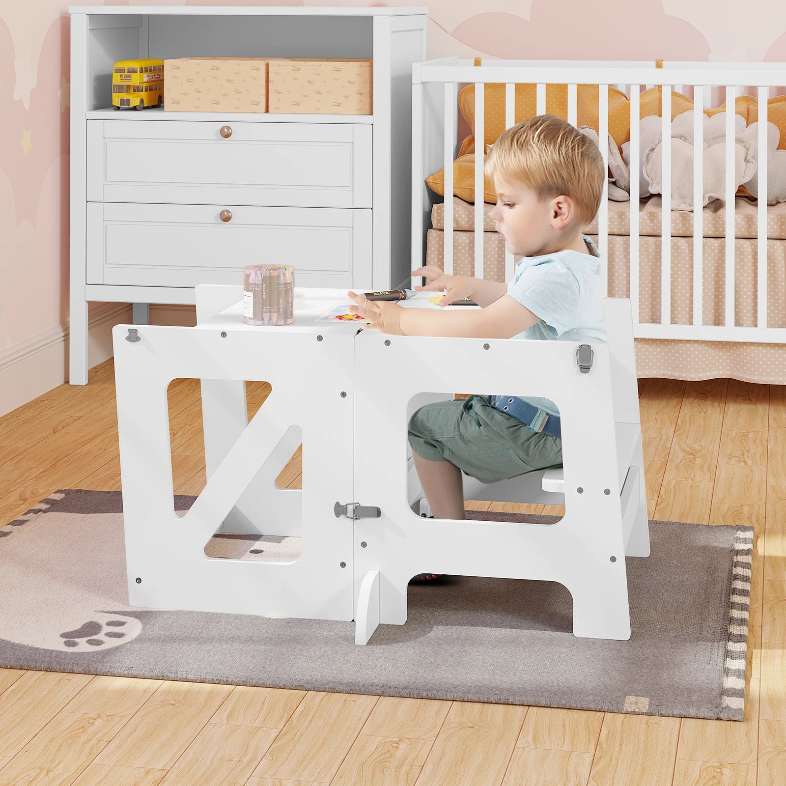 Tour d'apprentissage pliable enfant